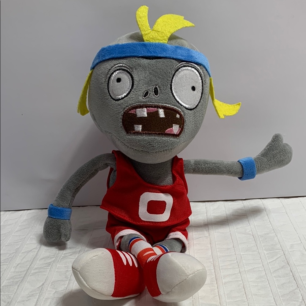10” Sport Zombie Plush from Plants Vs. Zombies